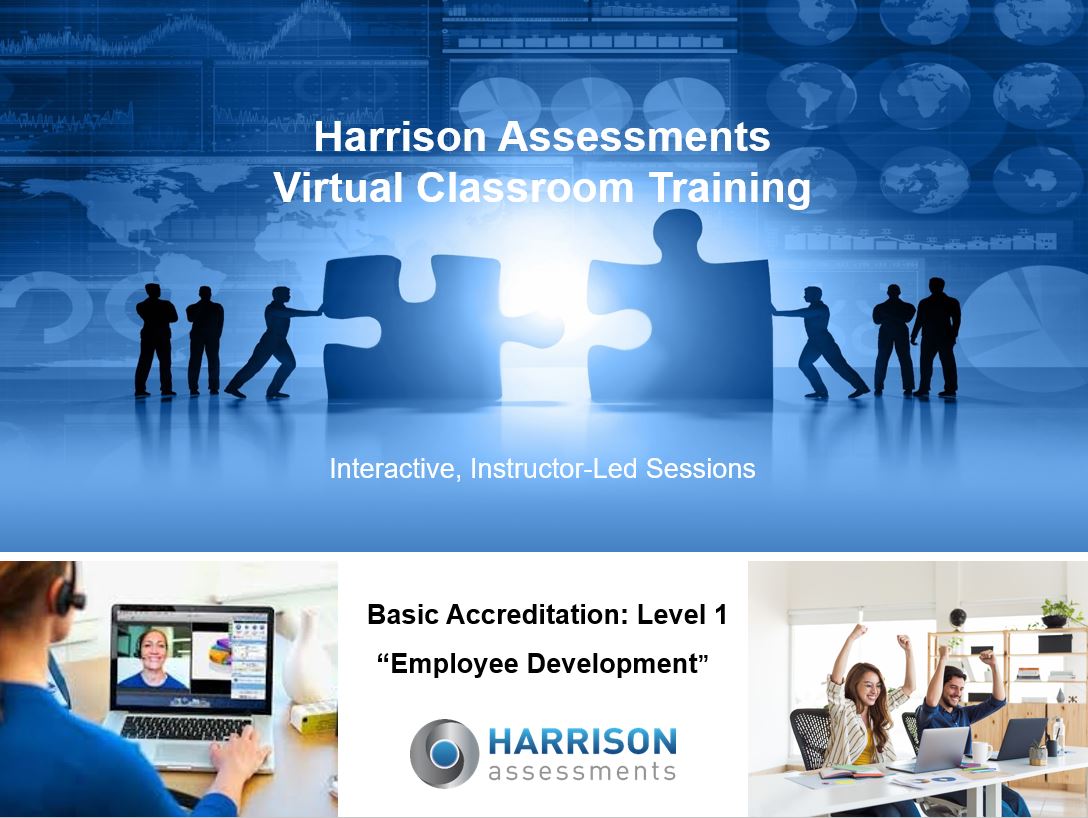 Harrison Assessments - Basic Accreditation Certification 